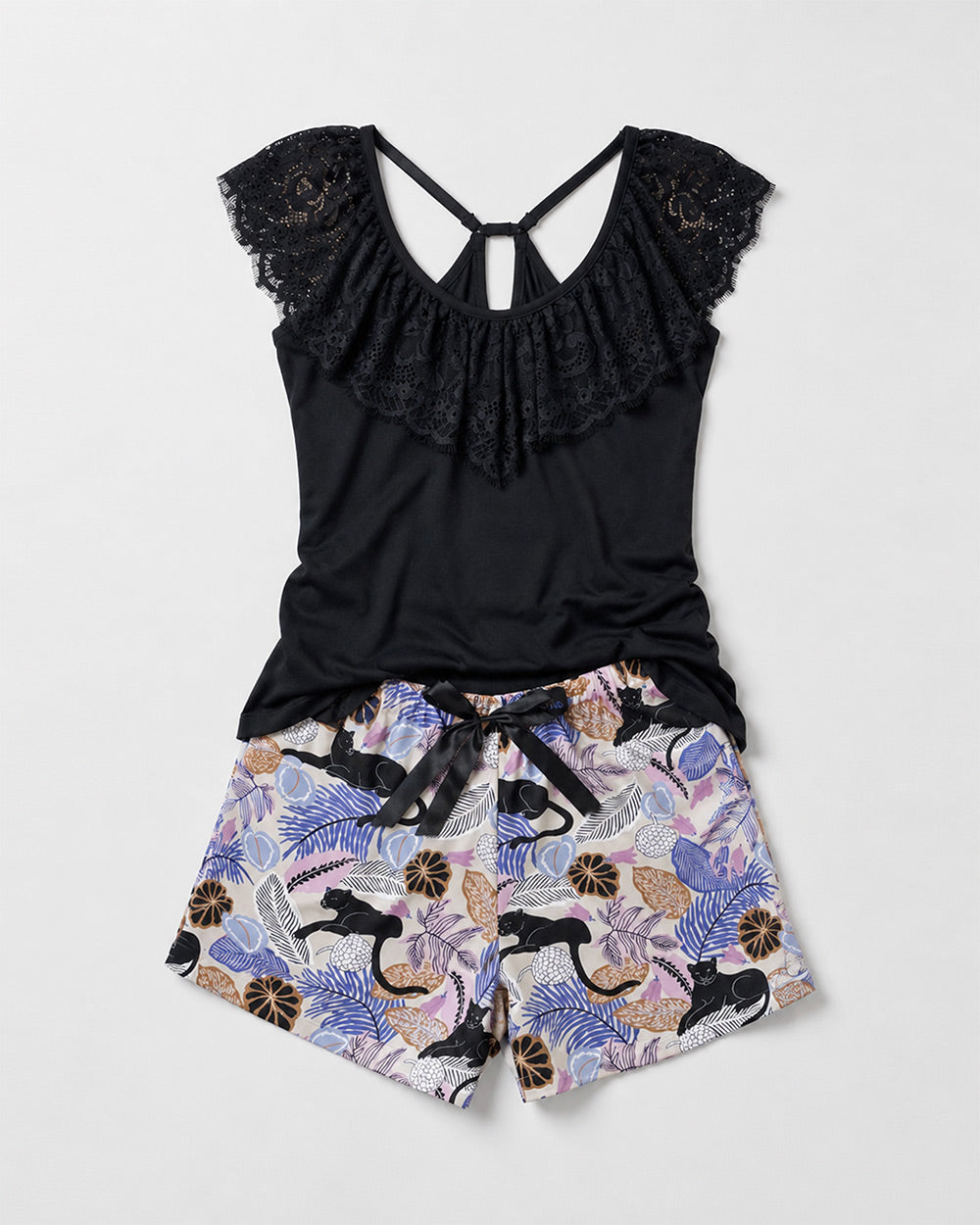 Pajama Shorts Set Jaquar 811
