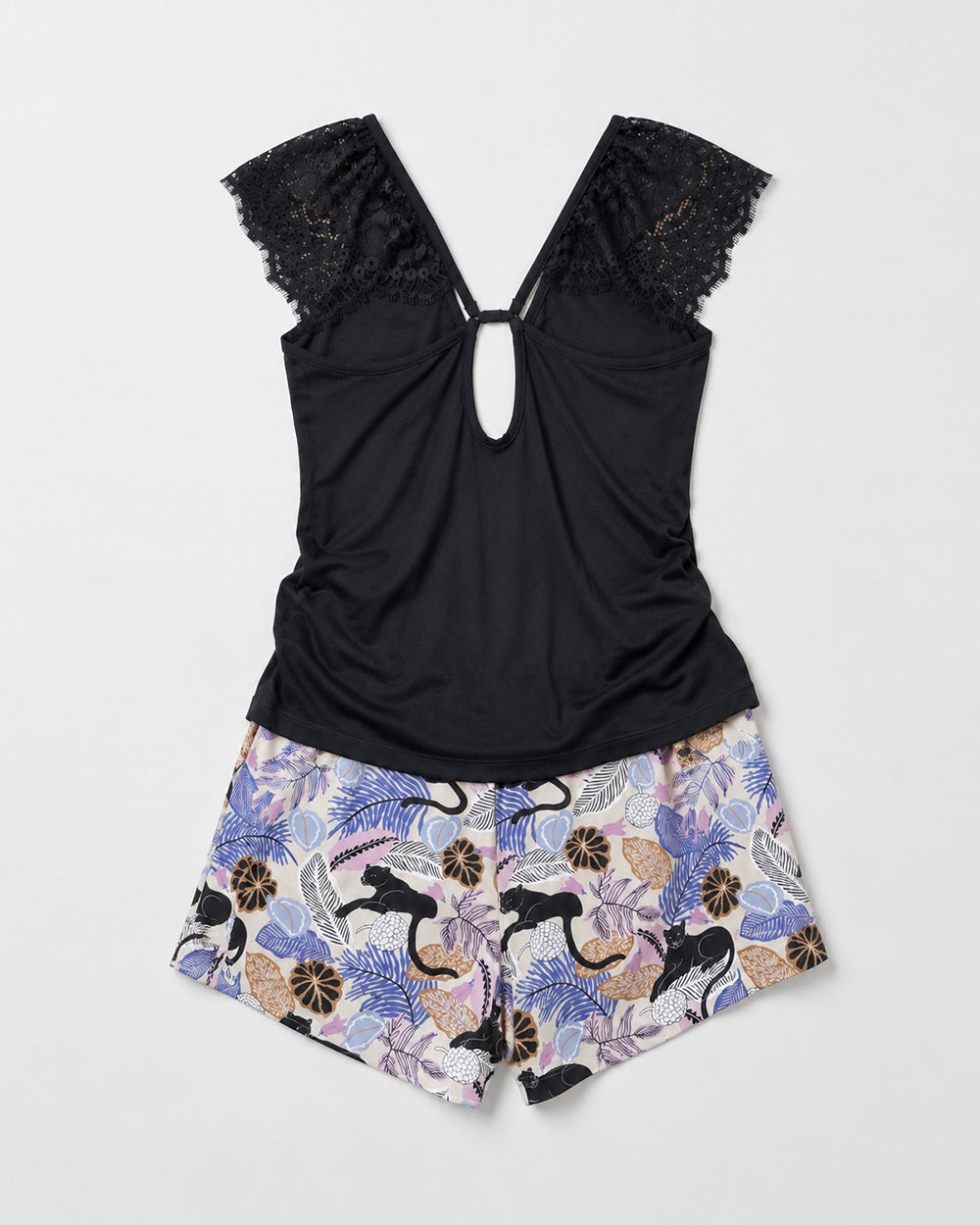 Pajama Shorts Set Jaquar 811