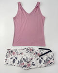 Pajama Set Rose Flowers 803