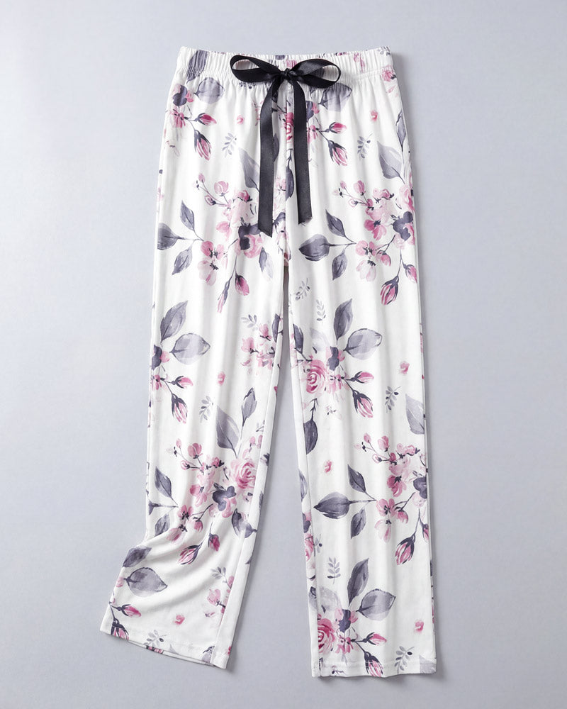 Pajama Set Rose Flowers 803
