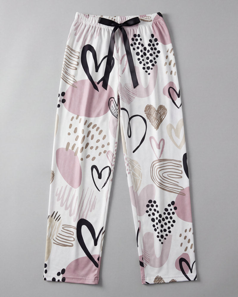 Pajama Set Fly Hearts 805